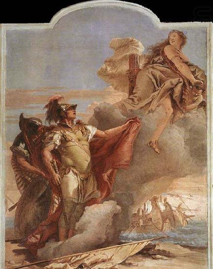 TIEPOLO, Giovanni Domenico Venus Appearing to Aeneas on the Shores of Carthage china oil painting image